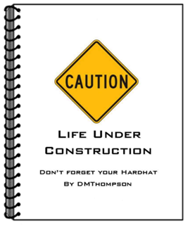 Caution;Life Under construction by DMThompson